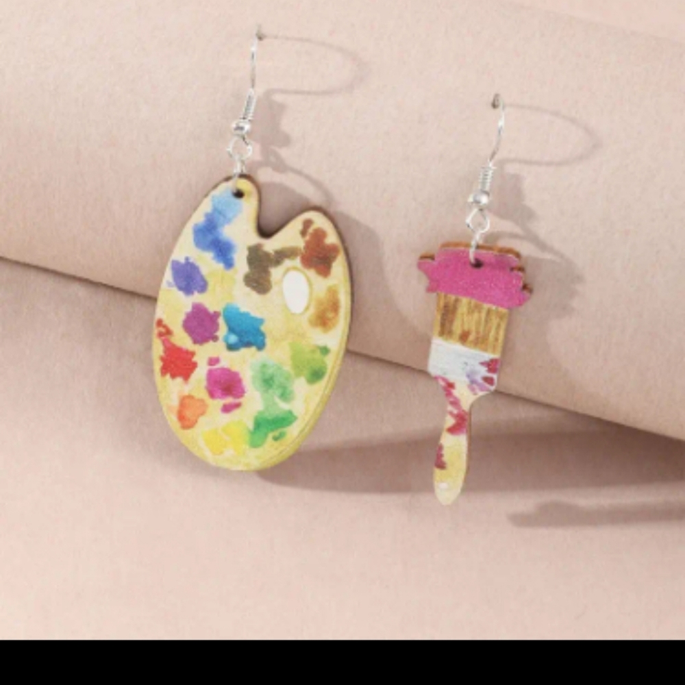 3/$25- Unique wooden earings